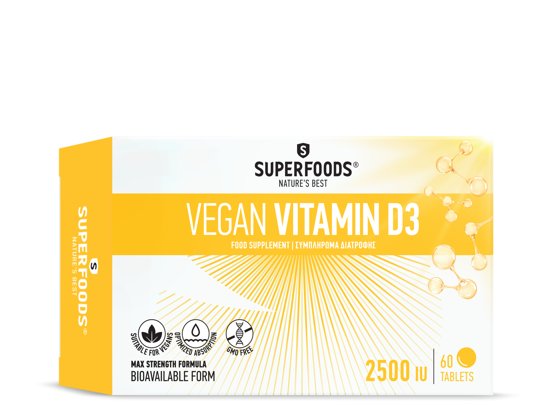 VEGAN VITAMIN D3 2500 IU